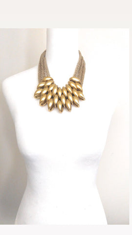 Gold Chunky Necklace